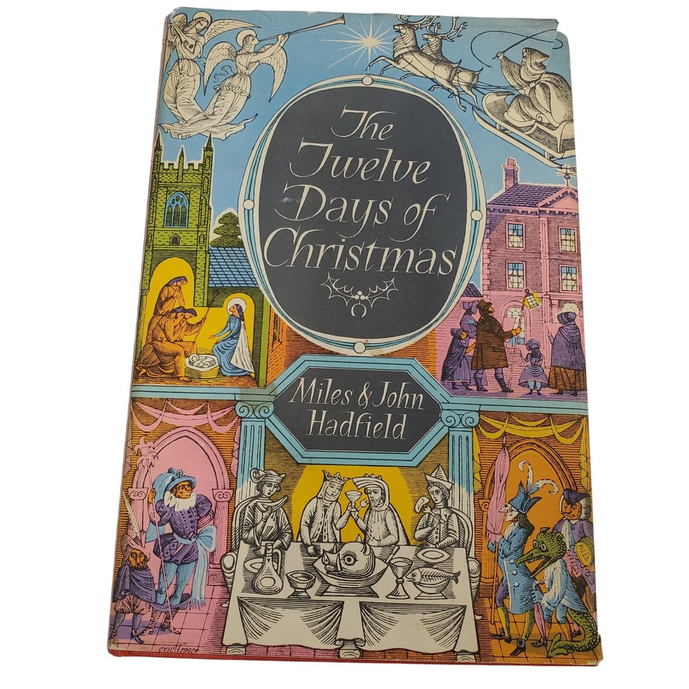 Miles & John Hadfield The Twelve Days of Christmas 1961 1st Ed American